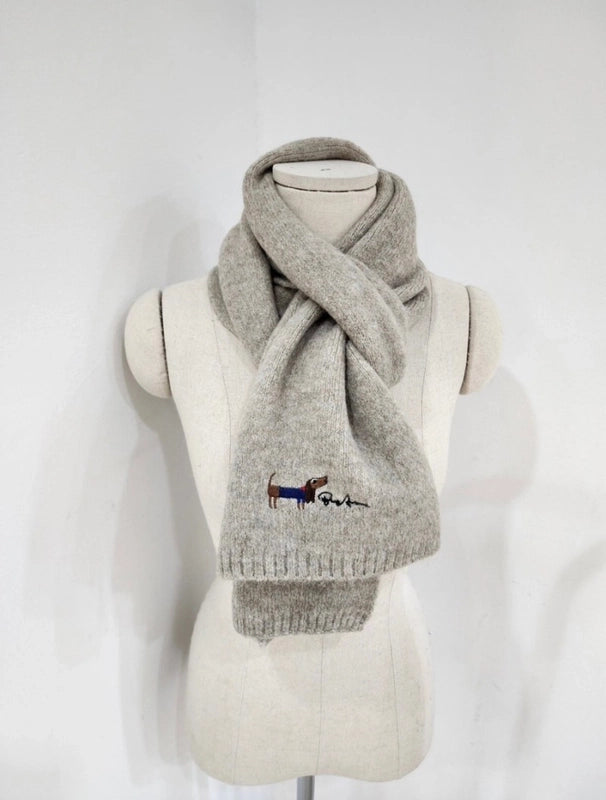 Women's Cute Sweet Classic Style Solid Color Polyester Scarf