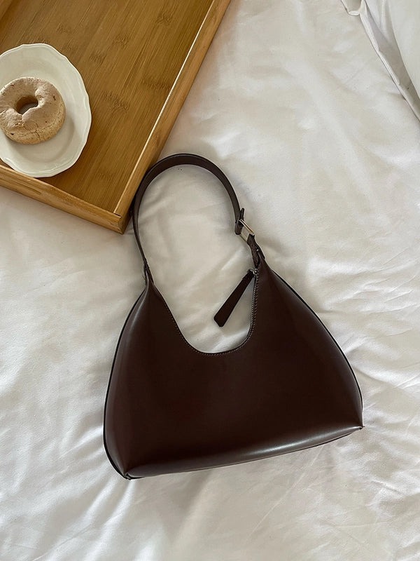 Niche Bag Women's Bag French Stick Crescent Bag Women's Shoulder Bag Women's Handbag Texture Fashion Underarm Bag
