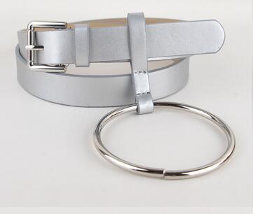 Basic Belt With Metal Ring