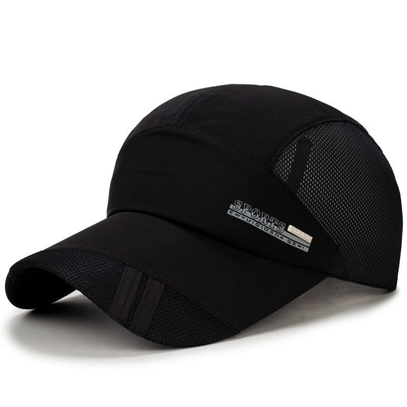 Men's Minimalist Letter Curved Eaves Baseball Cap