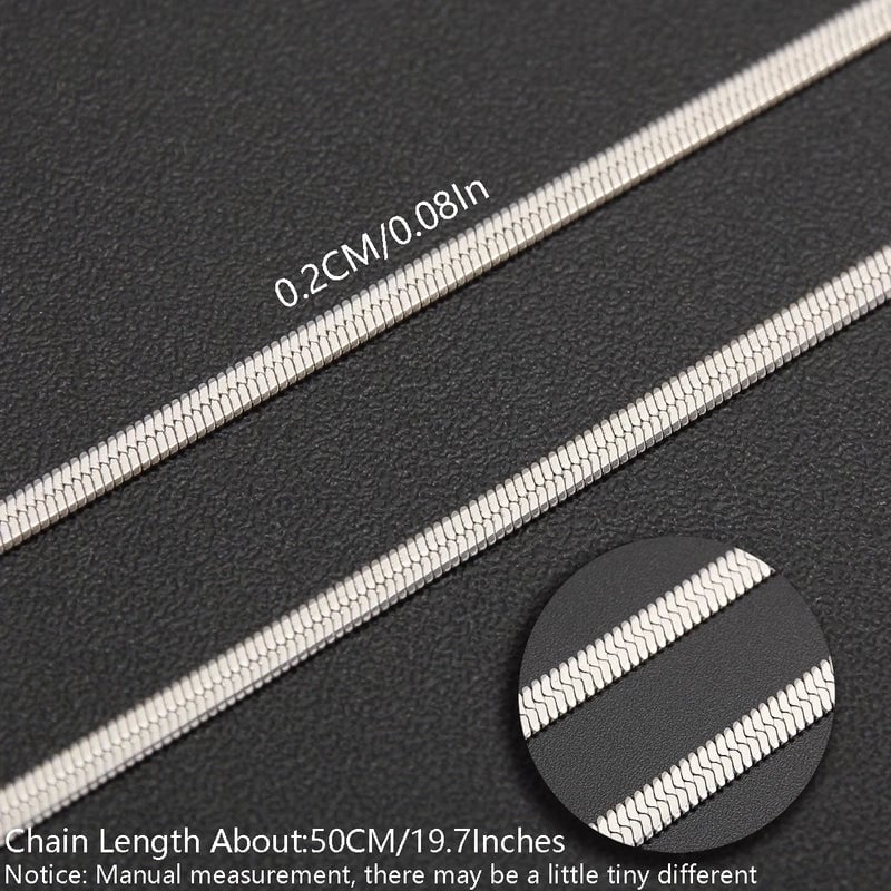 Minimalist Solid Color 304 Stainless Steel White Gold Plated Gold Plated Chain Necklace