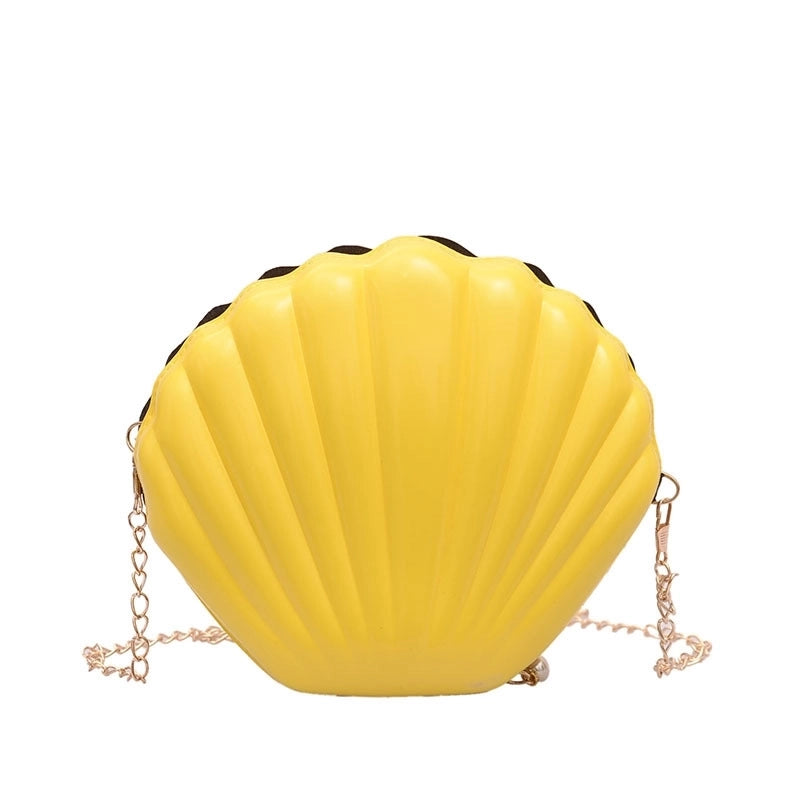 Women's Small Pu Leather Solid Color Streetwear Shell Zipper Dome Bag