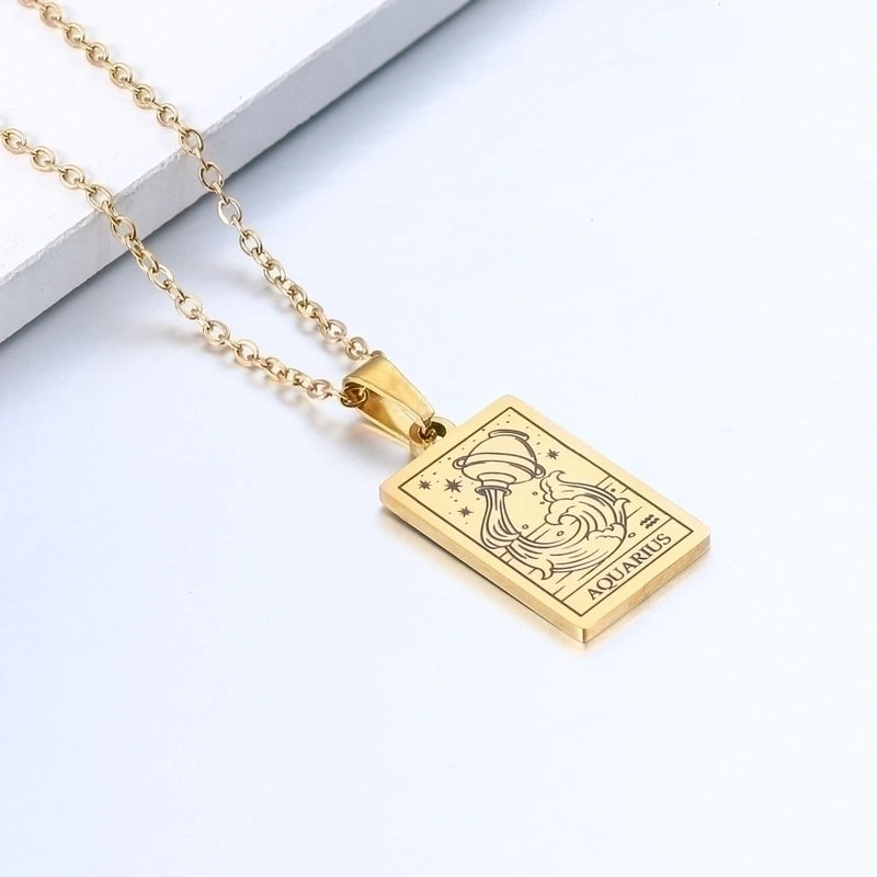 Minimalist Constellation Stainless Steel Plating Necklace