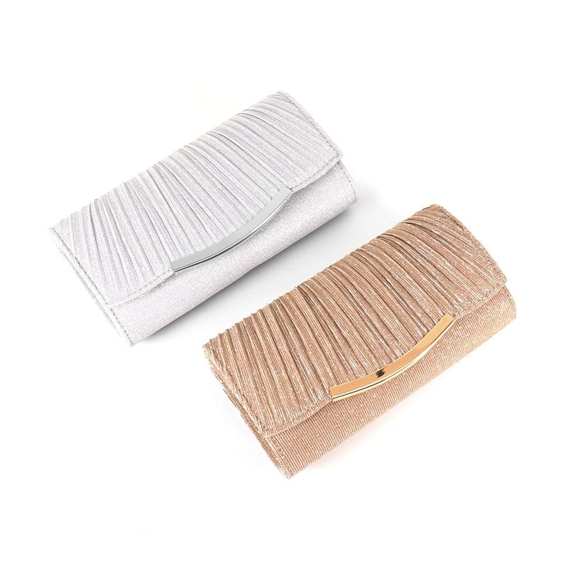 Small Portable Shoulder Bag Cosmetic Storage Bag Fashionable Exquisite Glitter Personalized Temperament Lock Evening Bag