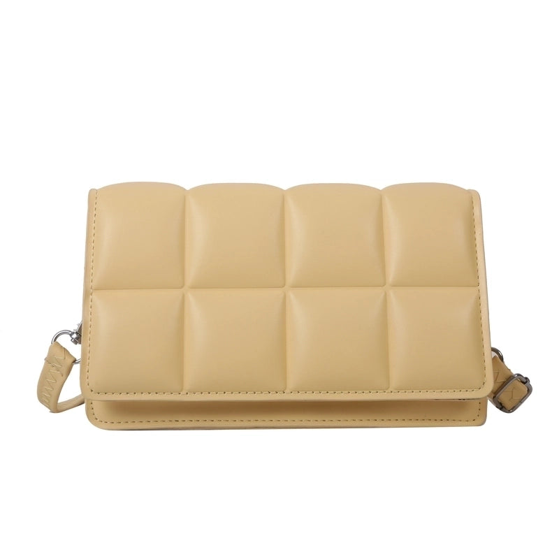 Women's Small All Seasons Pu Leather Elegant Square Bag