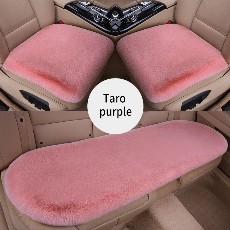 -Plush Car Seat Cushion
