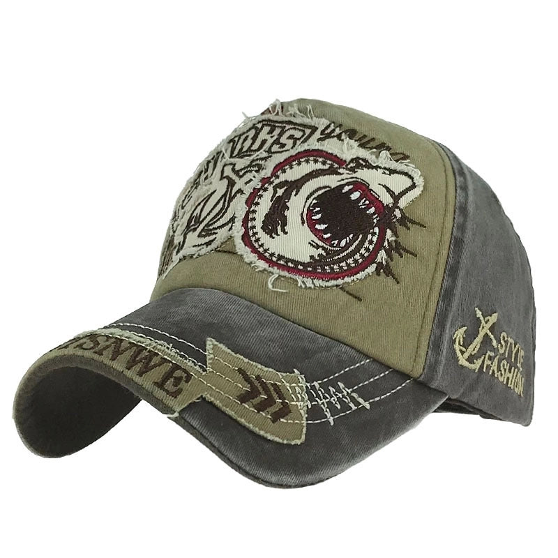 Unisex Lady Animal Curved Eaves Baseball Cap