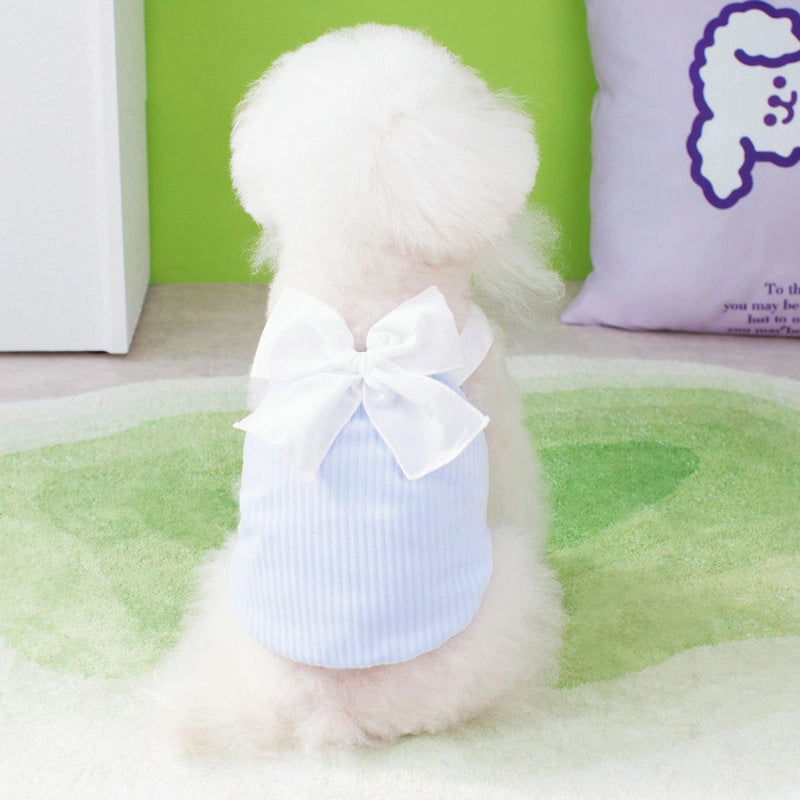 Cute Spring Summer New Pet Clothes Dog Dress Puff Skirt Luxury Teddy Bichon Poodle 23 Lightweight Luxury Puff Skirt