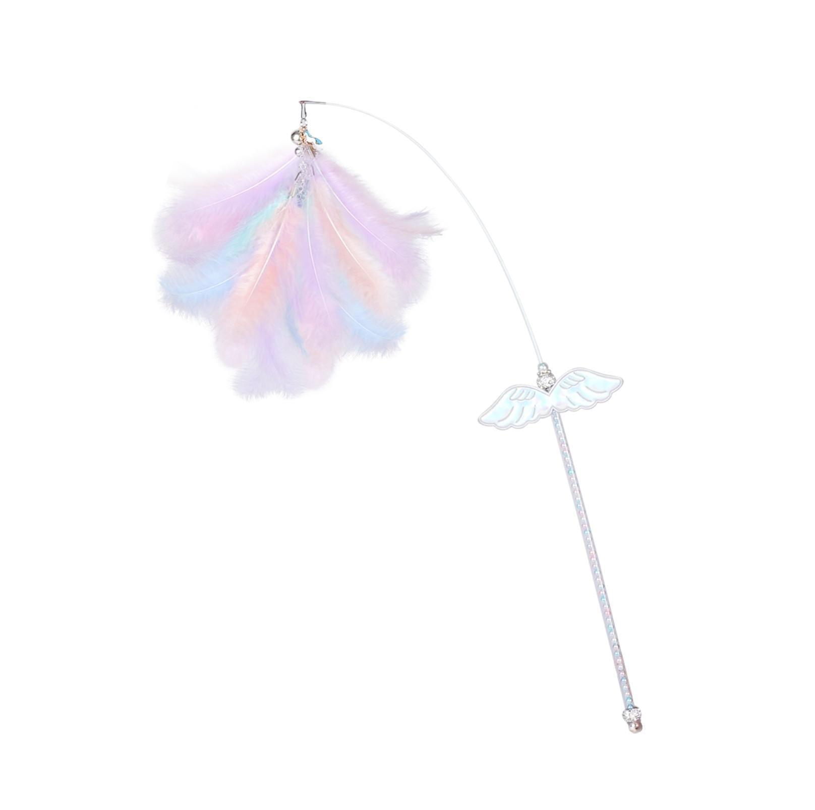 Fairy Feather Cat Stick Toys