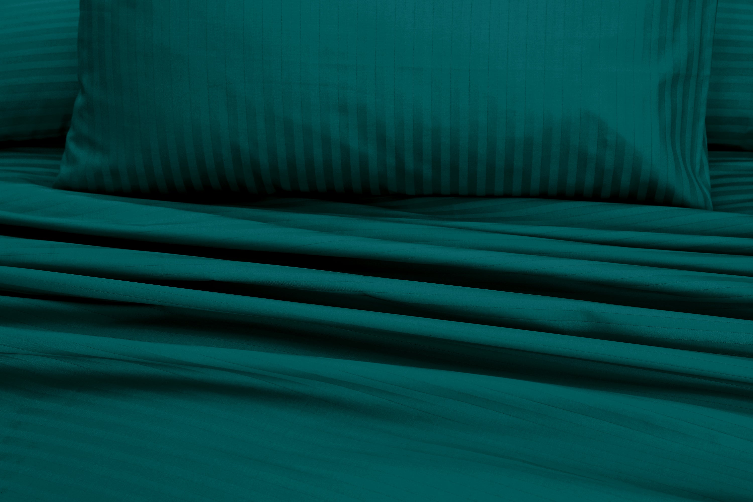 Zinc Stripe-Bed Sheet Set