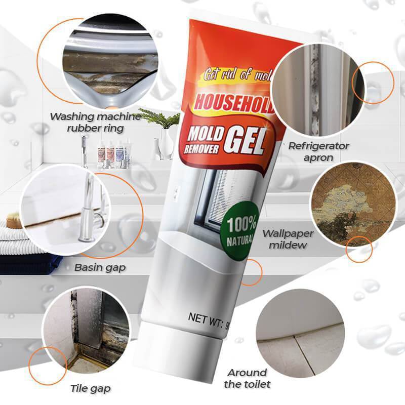 Household Mold Remover Gel with Dropper