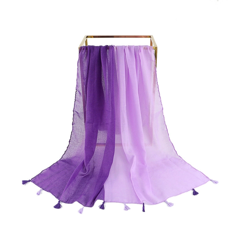 Unisex Vacation Sweet Geometric Polyester Scarf