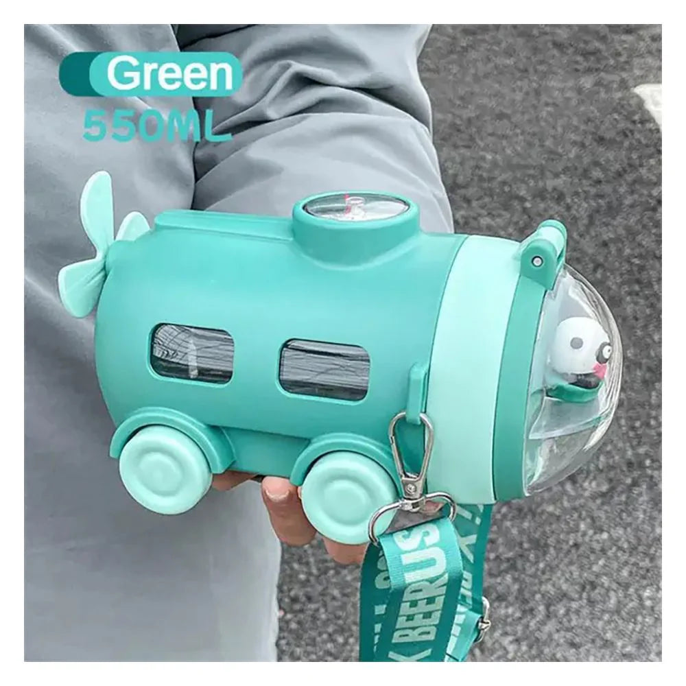Kids Cute Submarine Plastic Water Bottle