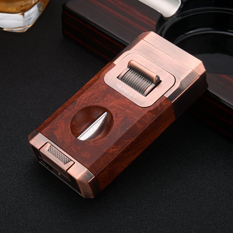 🔥 Last Day 49% OFF 😍All-in-One Torch Lighter with Built-in Cutter V Cut