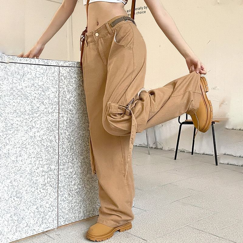 Vintage Khaki Cargo Pants  KF81681