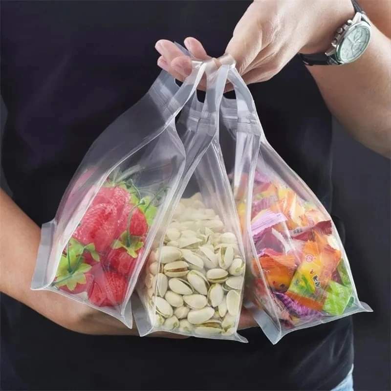 4 PIECES SEALED AIRTIGHT PLASTIC BAGS