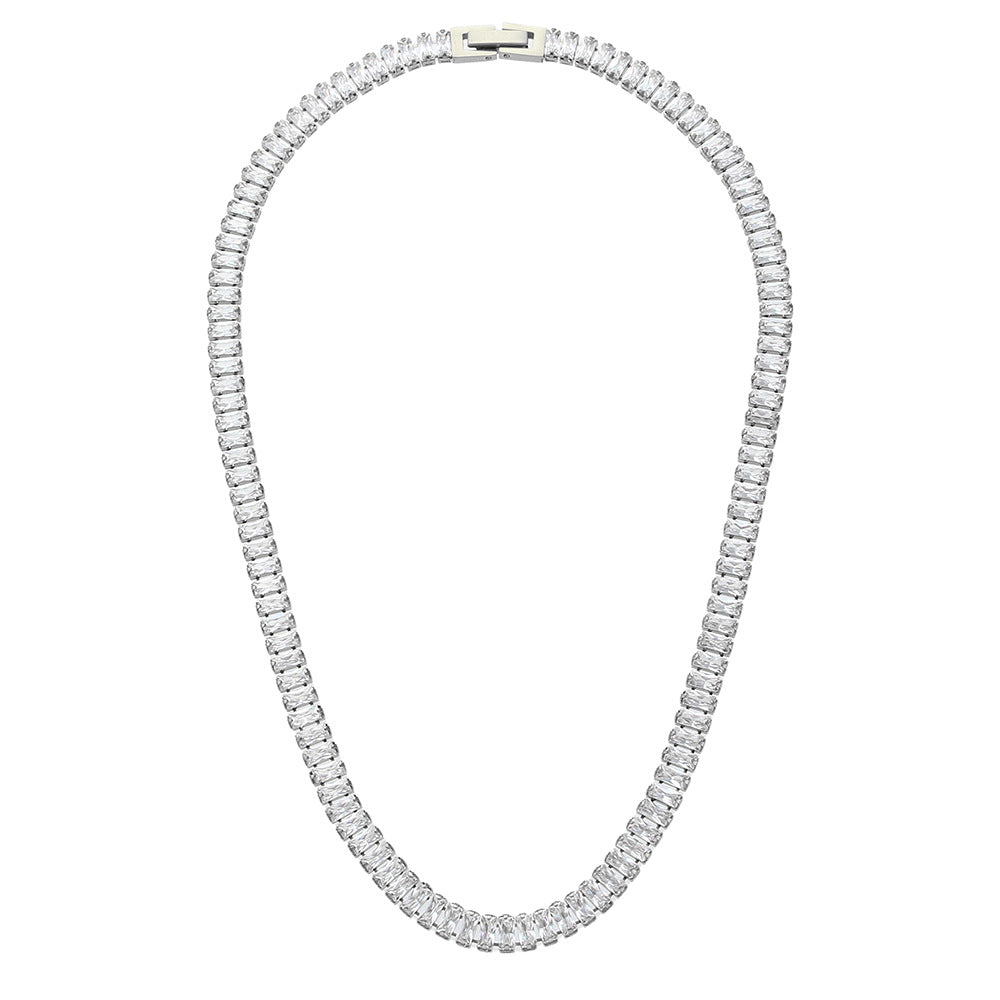 Minimalist Geometric Stainless Steel 18K Gold Plated Necklaces