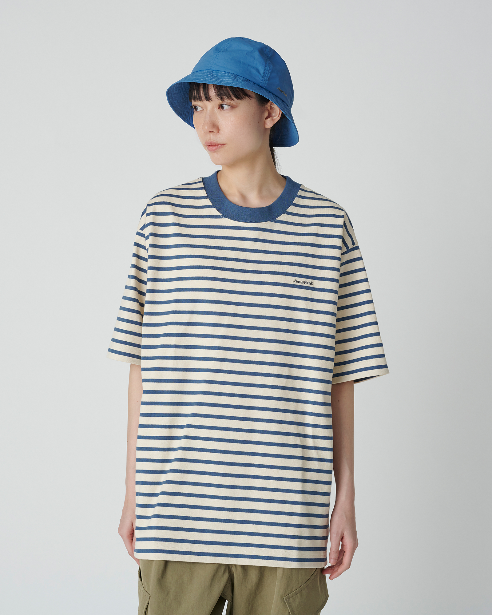 Heavy Cotton Border T-Shirt