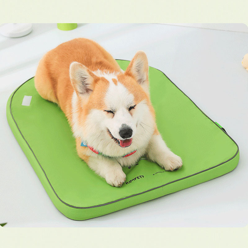 Ice Cream Shape Ice Silk Cooling Pet Mat