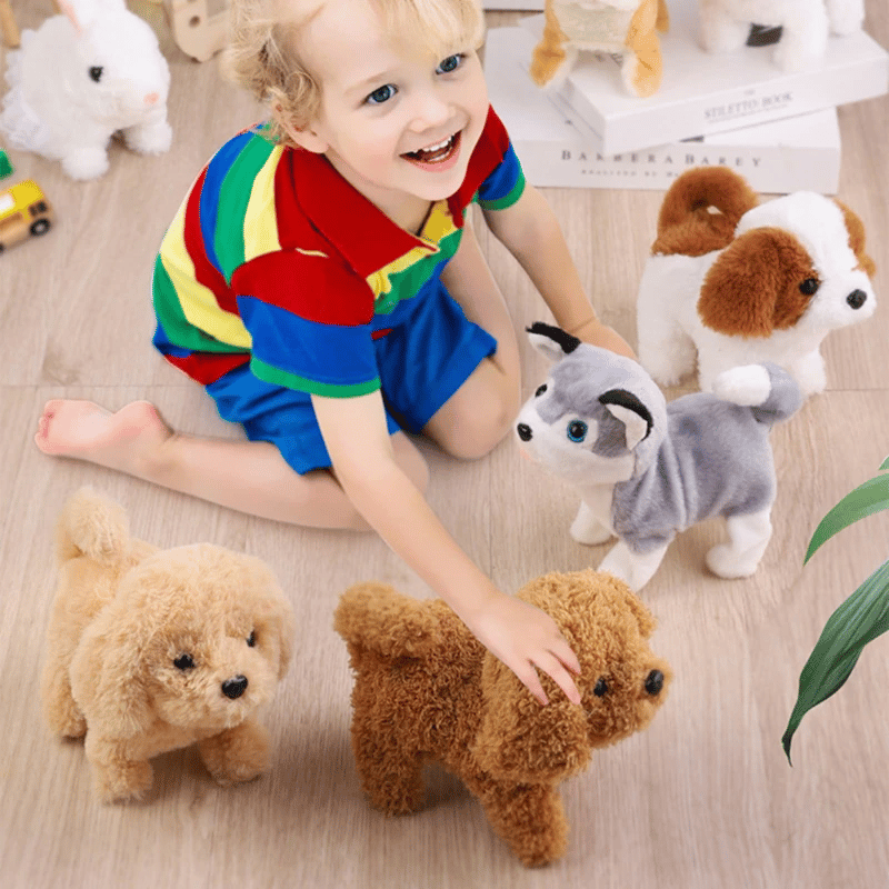 (🎁Hot Sale🎁)Plush Puppy Toy Electronic Interactive Pet Dog - BUY 2 FREE SHIPPING