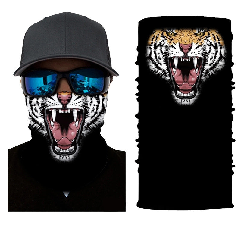 Unisex Casual Skull Printing Kerchief Mask