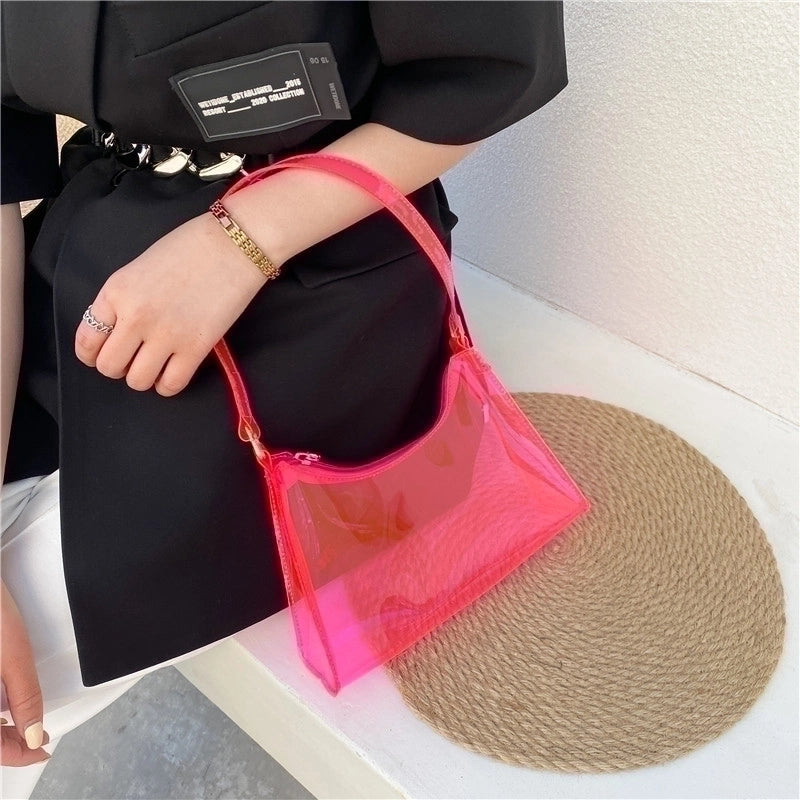 Women's Small Spring&summer Pvc Fashion Underarm Bag