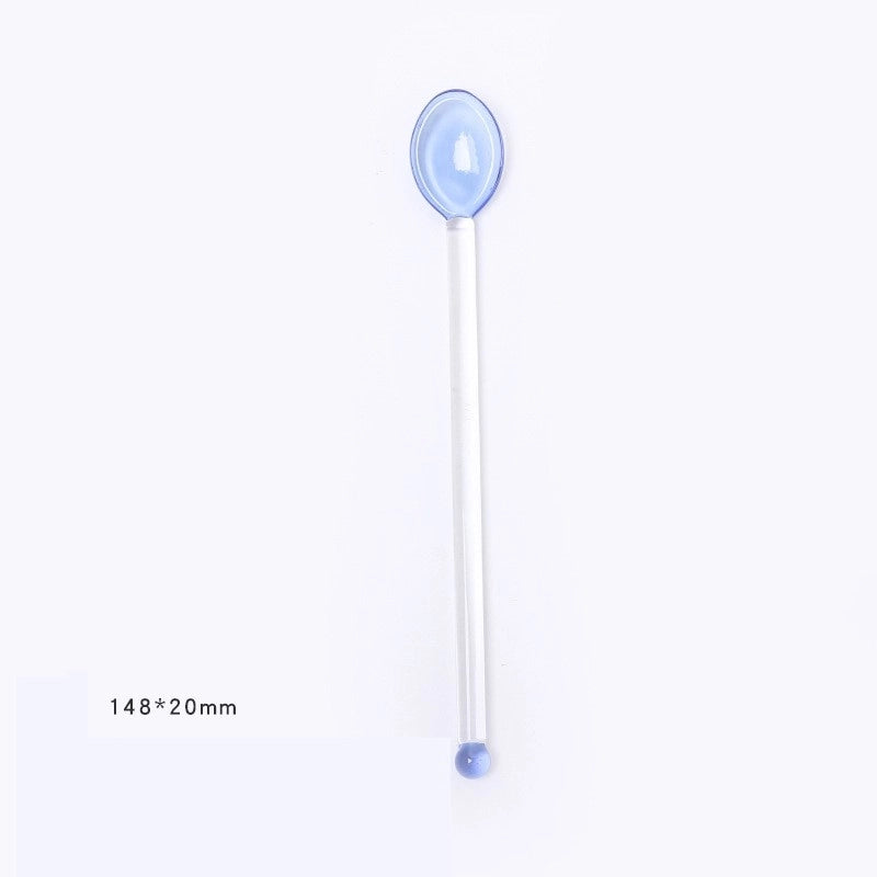Minimalist Transparent Glass Spoon