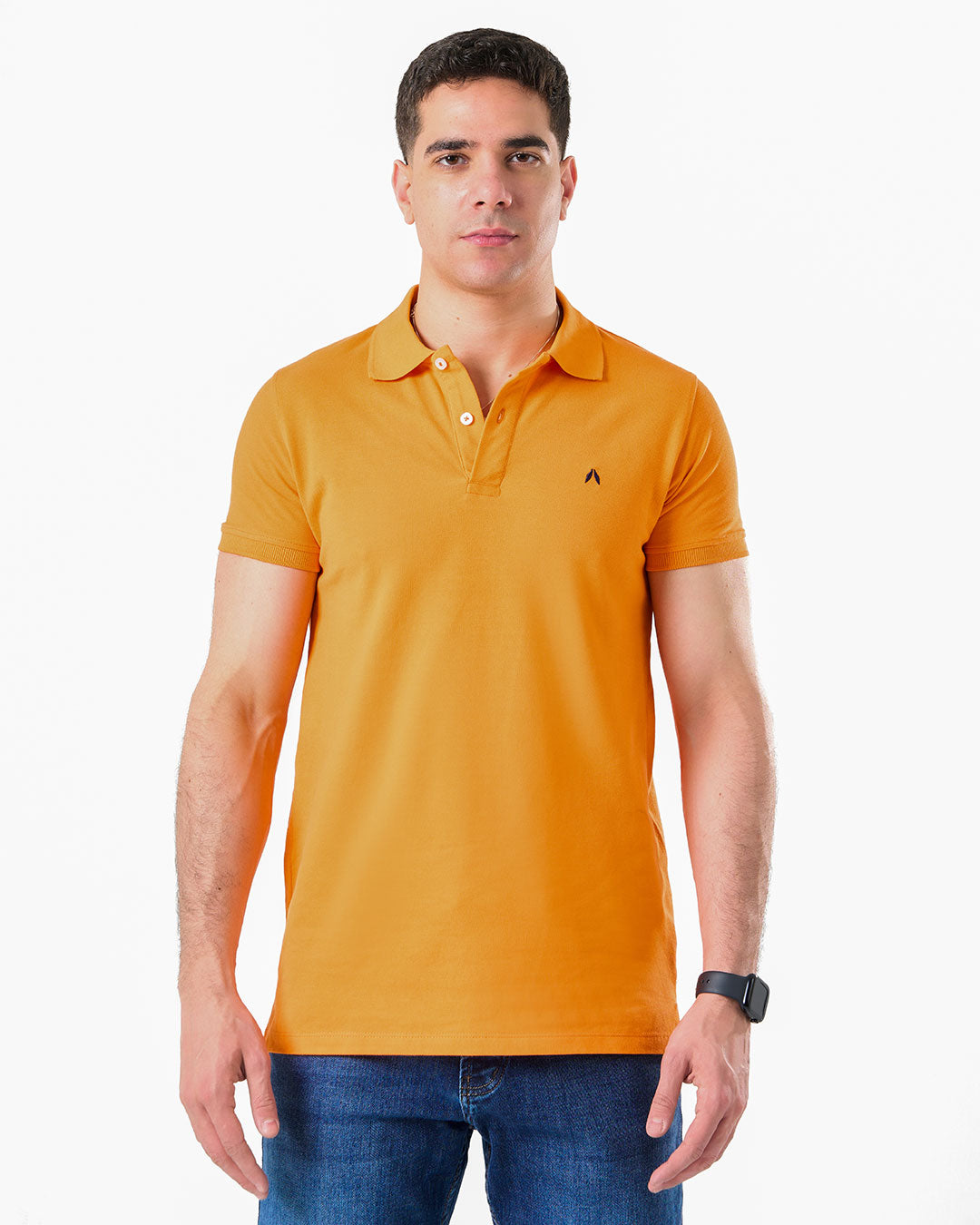 Embroidered Mens Short Sleeve Polo T-shirt