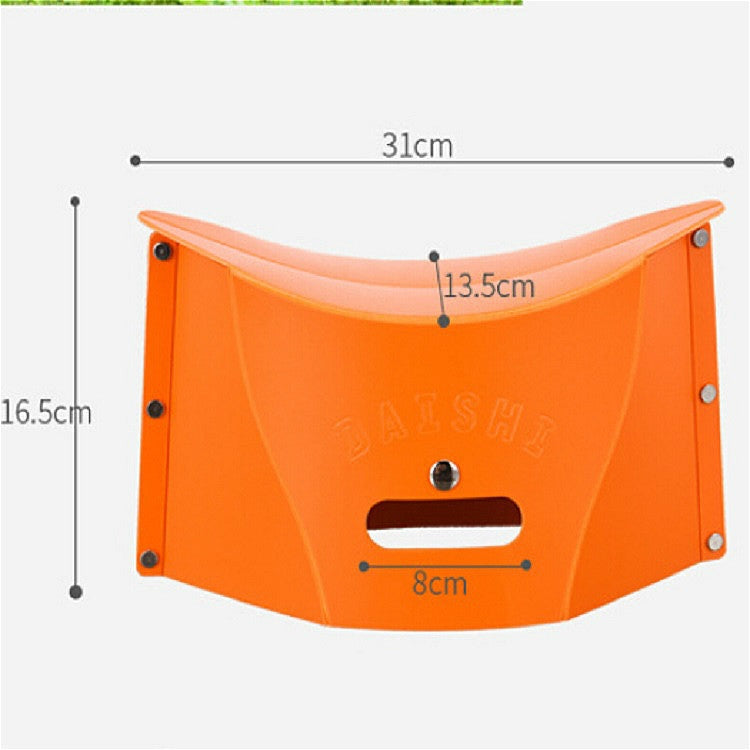 Portable Multifunctional Creative Outdoor Folding Storage Stool Camping Plastic Chair