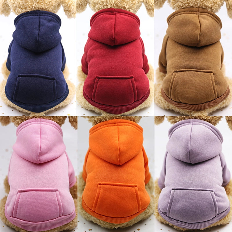 Clearance Autumn And Winter Fleece Sweater Pocket Two-legged Sports Style Pet Dog Cat Clothes Outdoor Manufacturers