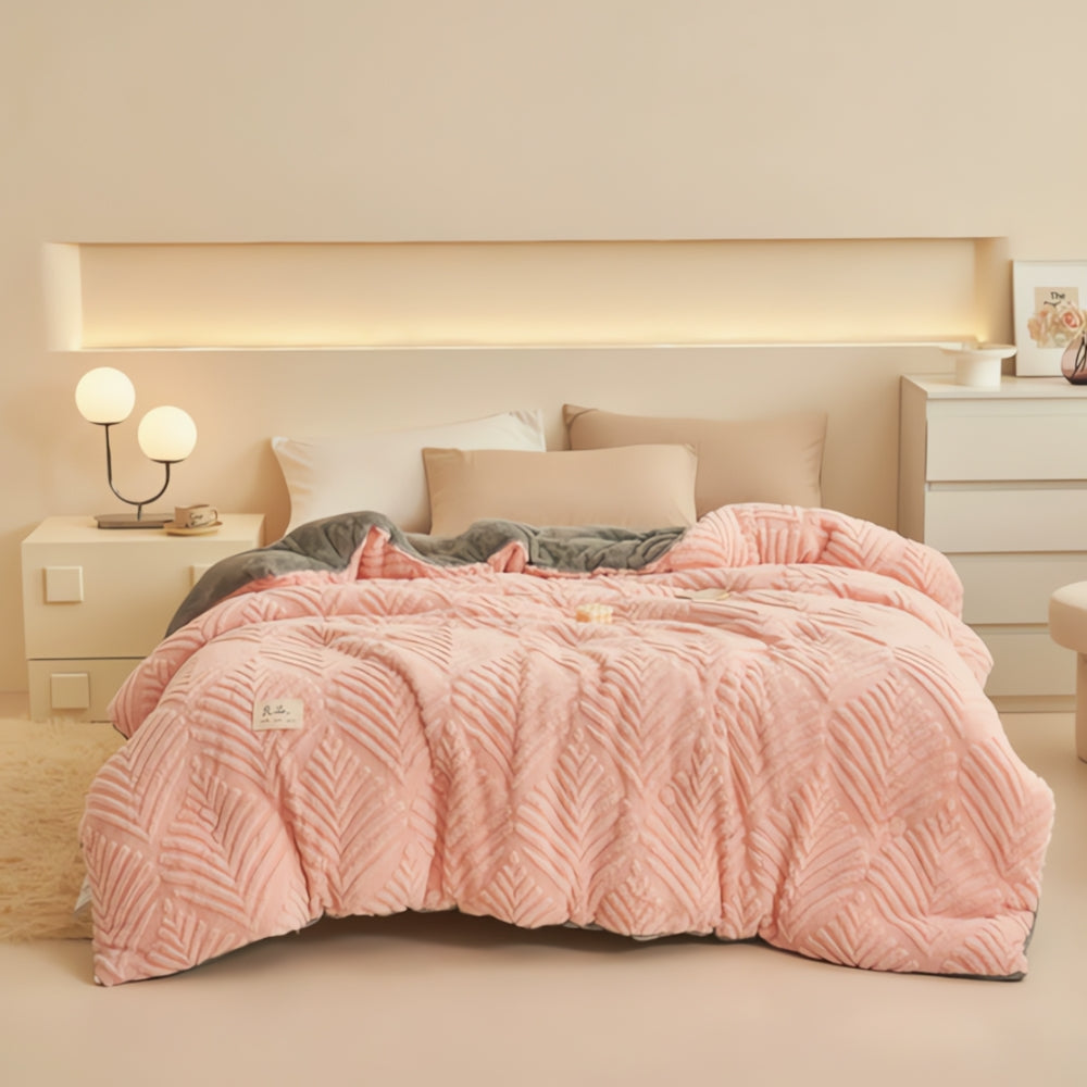 Cressida Deluxe Maple Design Blanket