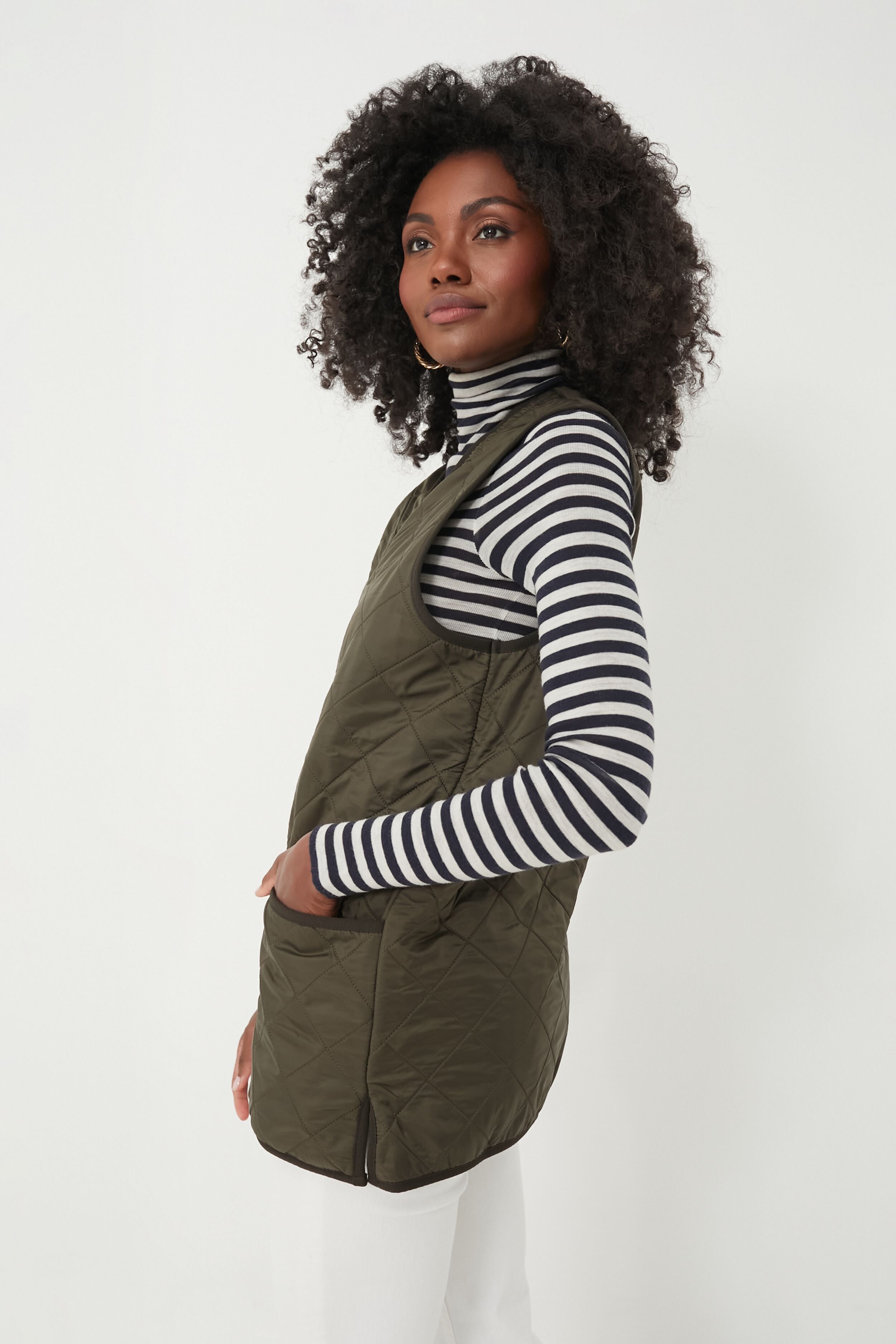 Unisex Polarquilt Waistcoat Zip-in Liner