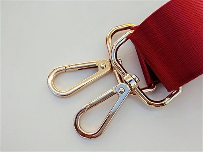 Solid Color Long Shoulder Strap Adjustable Replacement Bag Strap