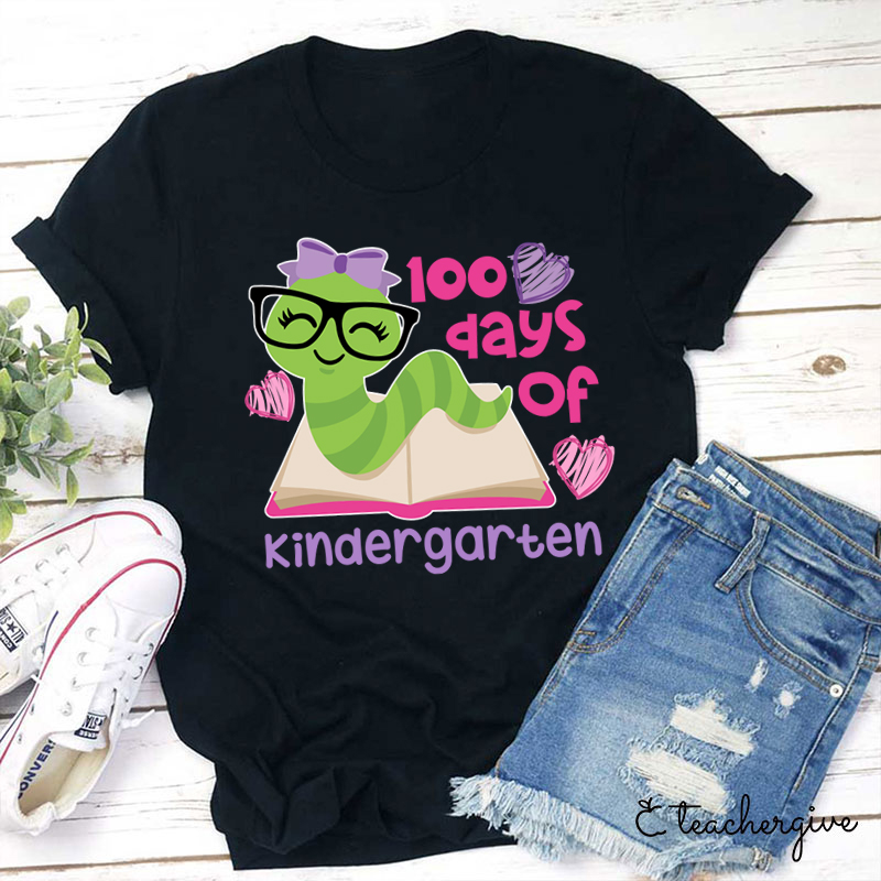 Personalized 100 Days Of Teach Teacher T-Shirt