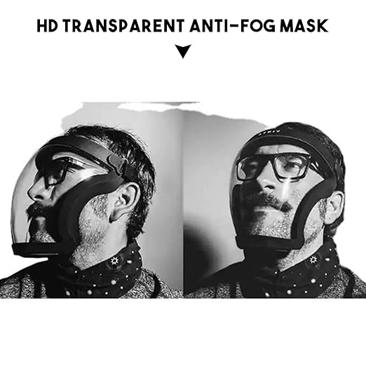ANTI-FOG PROTECTIVE FULL FACE SHIELD