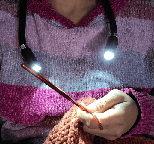 LED Knitting Neck Light