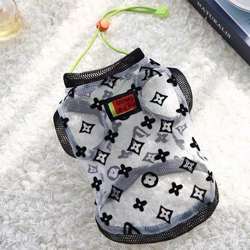 Cute Small Dog Clothes Spring Autumn Collection For Corgi  Bulldog Teddy Bichon Puppies Kittens Thin Pet Outfits