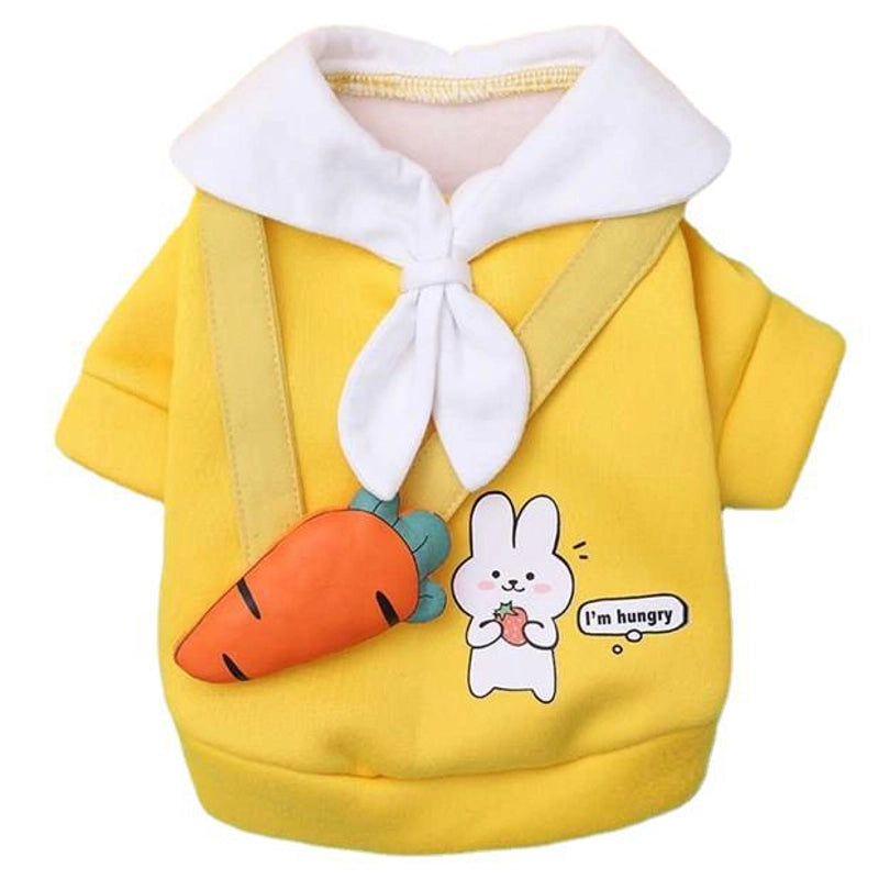 Cute Small Dog Clothes Spring Autumn Collection For Corgi  Bulldog Teddy Bichon Puppies Kittens Thin Pet Outfits