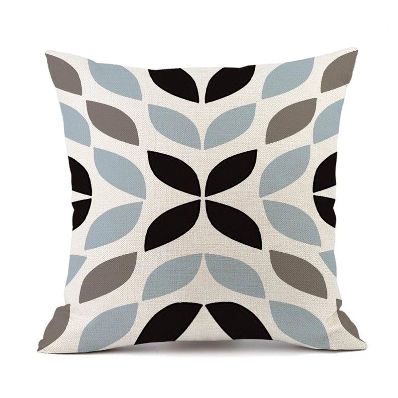Pastoral Geometric Blended Pillow Cases
