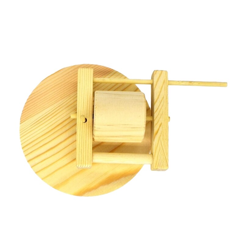 Mini Wooden Push Grinder Bird Toy