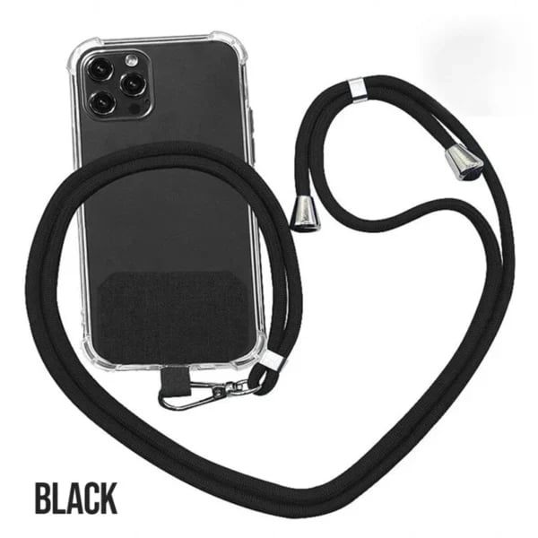 (🔥2023 Hot Sale - Save 49% OFF🔥) Universal Crossbody Nylon Patch Phone Lanyards-Buy one. get one free. Only 9.9 per unit