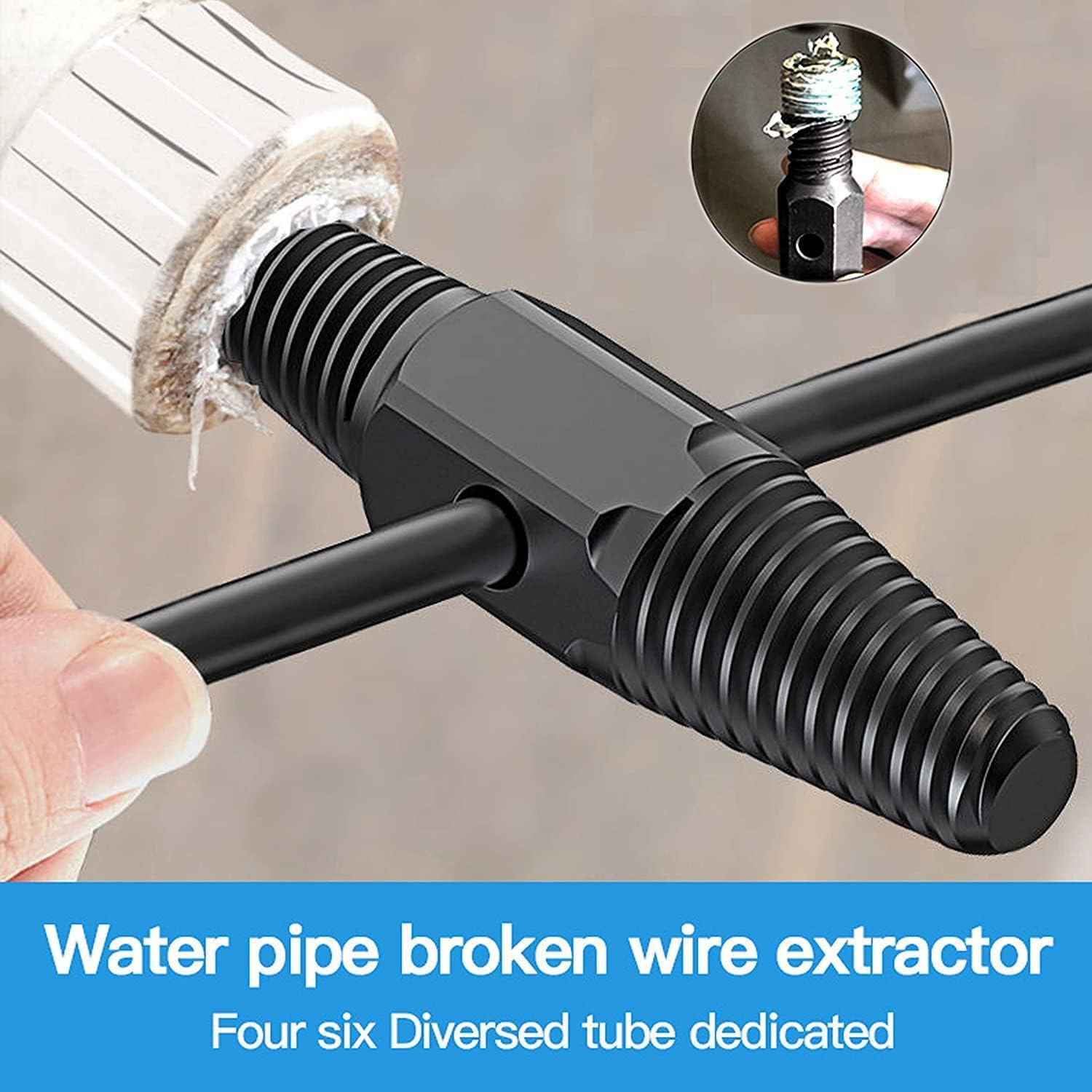 🔥Last Day 75% OFF🛠️Double-Headed Water Pipe Broken Wire Extractor