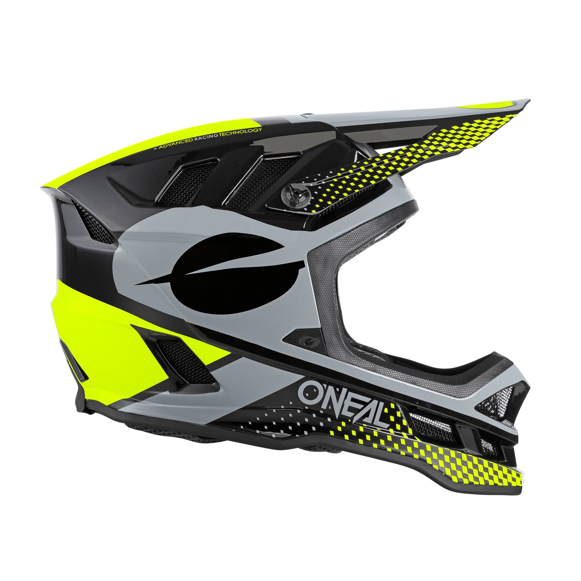 Blade Polyacrylite Helmet Ace Black/Neon Yellow