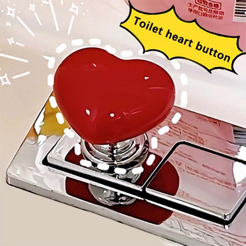 Toilet heart buttone???