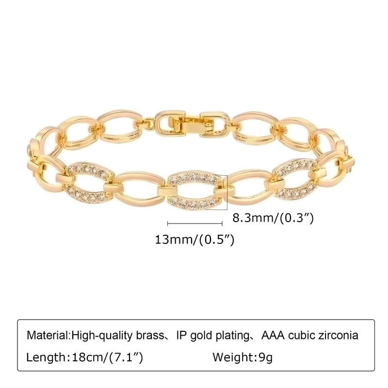Copper Elegant Plating Inlay Snake Butterfly Zircon Bracelets