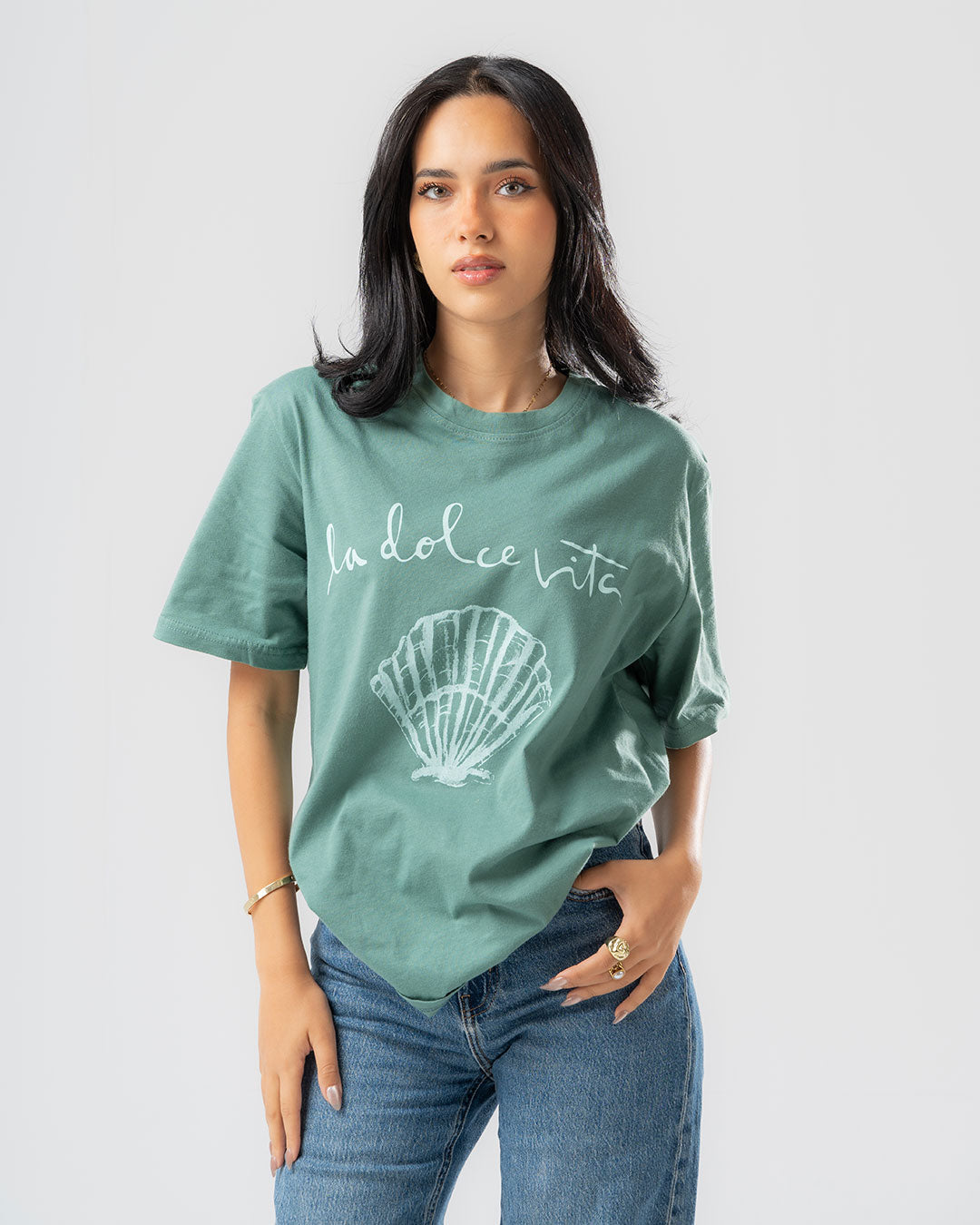 Printed Short Sleeve Women's T-shirt