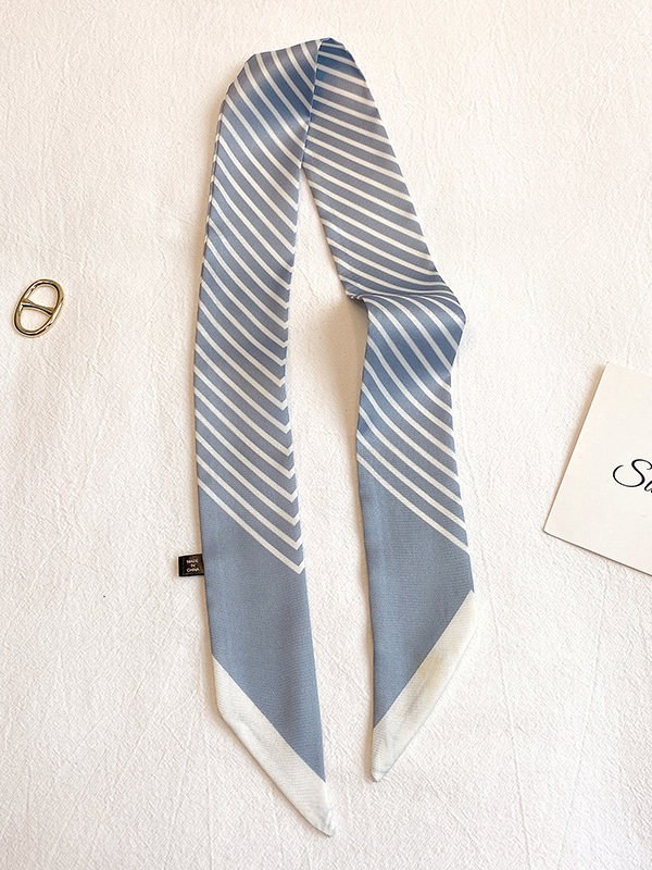 Leisure Fashion Striped Hair Band Scarf