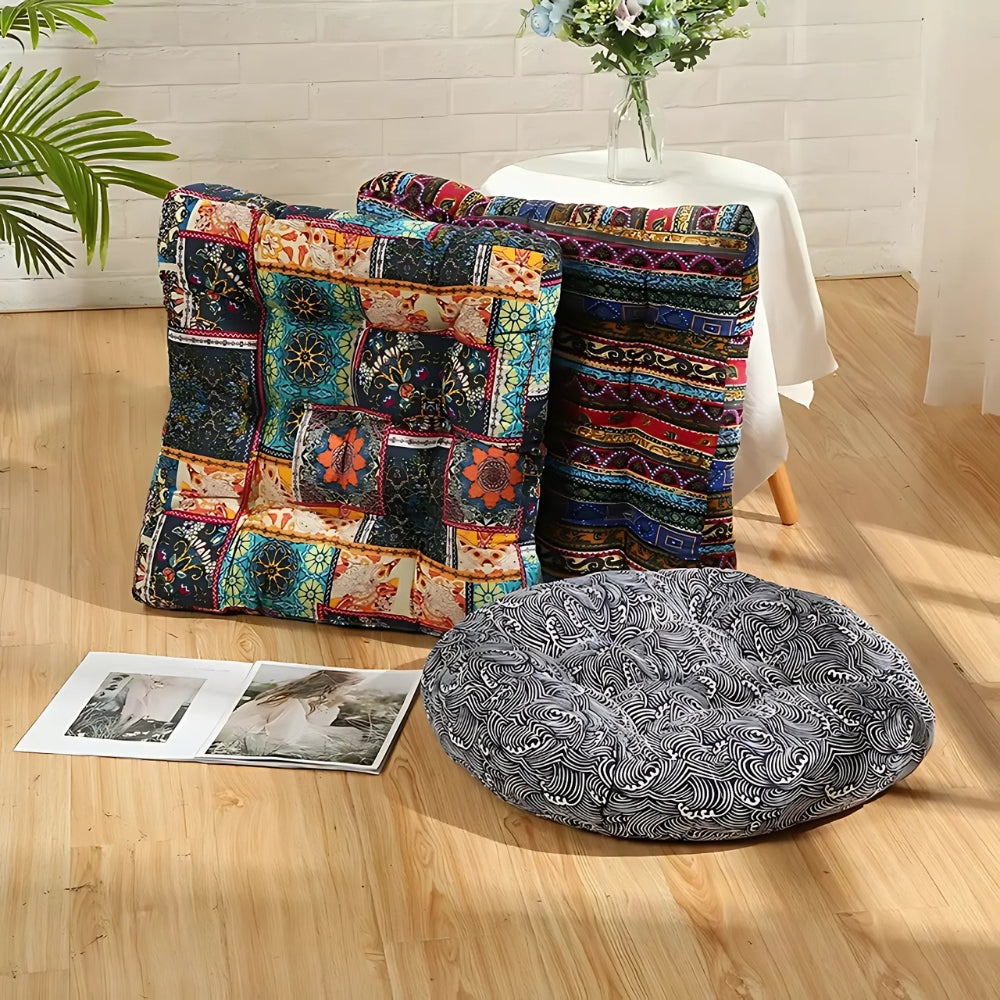 Diora Bohemian Square Cushion Seat Pad