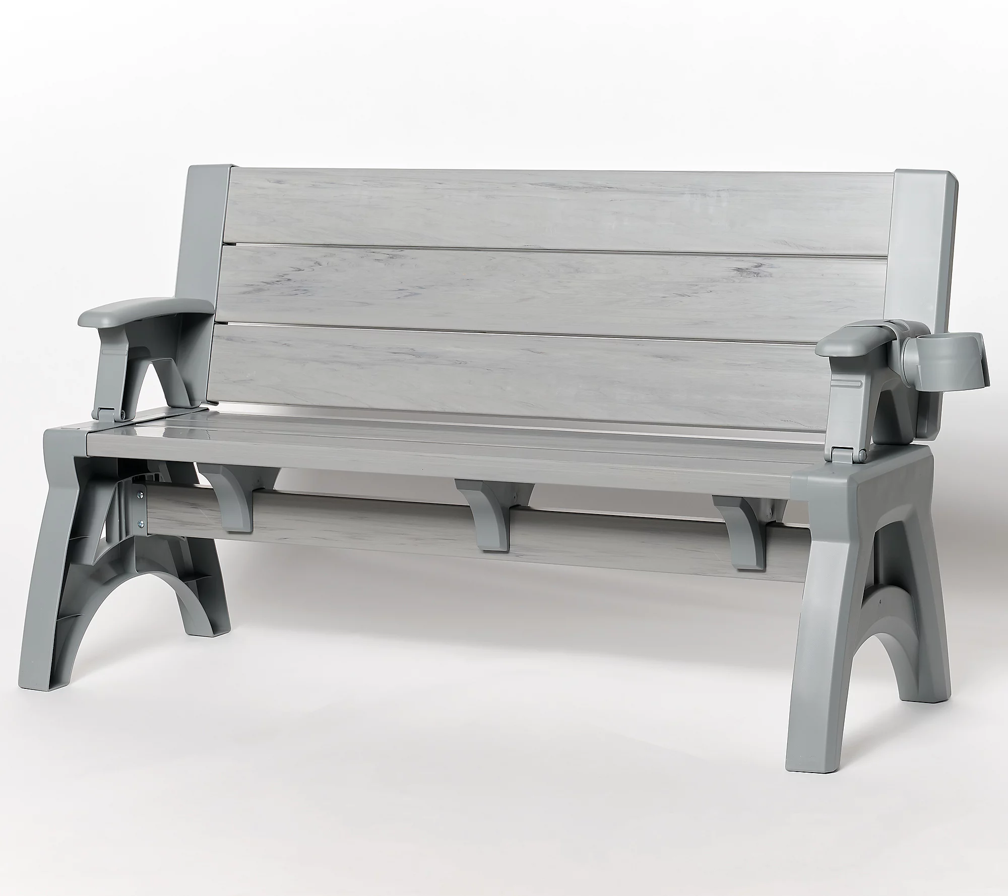 🎉𝑻𝒐𝒅𝒂𝒚'𝒔 𝑺𝒑𝒆𝒄𝒊𝒂𝒍 𝑽𝒂𝒍𝒖𝒆💝Buy 2 Get 2 Free✨Convert-A-Bench Gen II XL Bench-to-Table with Cup Holder
