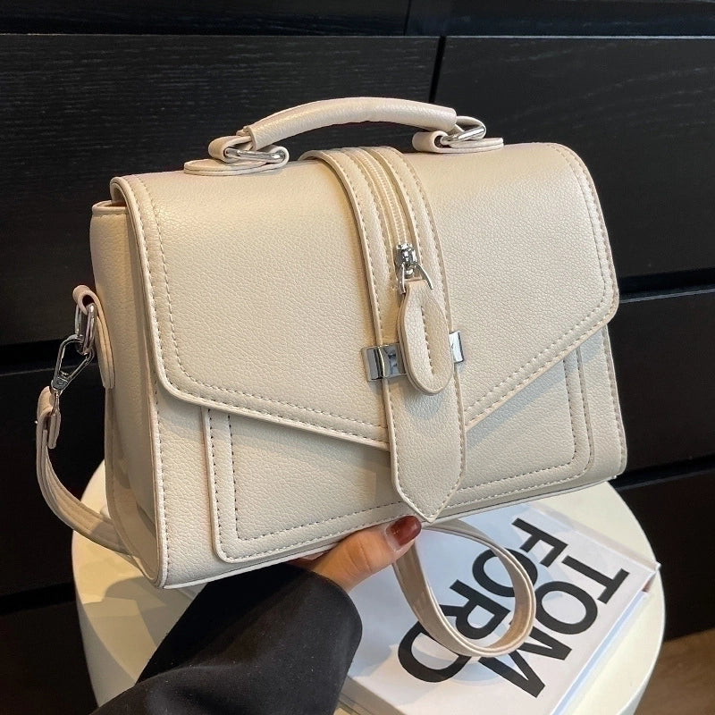 Women's Small All Seasons Pu Leather Classic Style Handbag